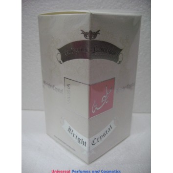 MALEHA BRIGHT CRYSTAL مليحة  By Lattafa Perfumes (Woody, Sweet Oud, Bakhoor) Oriental Perfume100 ML SEALED BOX 